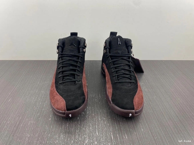 1st Kicks Shoes 12 Maniere Ma A DV6989-001 Black Jordan Retro 0801